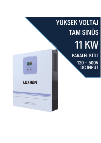 LEXRON Inverter 48V 11KW MPPT 120-500V HV Akıllı İnvertör Paralel