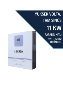 LEXRON Inverter 48V 11KW MPPT 120-500V HV Akıllı İnvertör Paralel