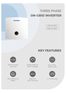 AUXSOL Inverter 10kW Trifaz