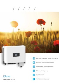 DEYE Inverter 50kW On-Grid Trifaze