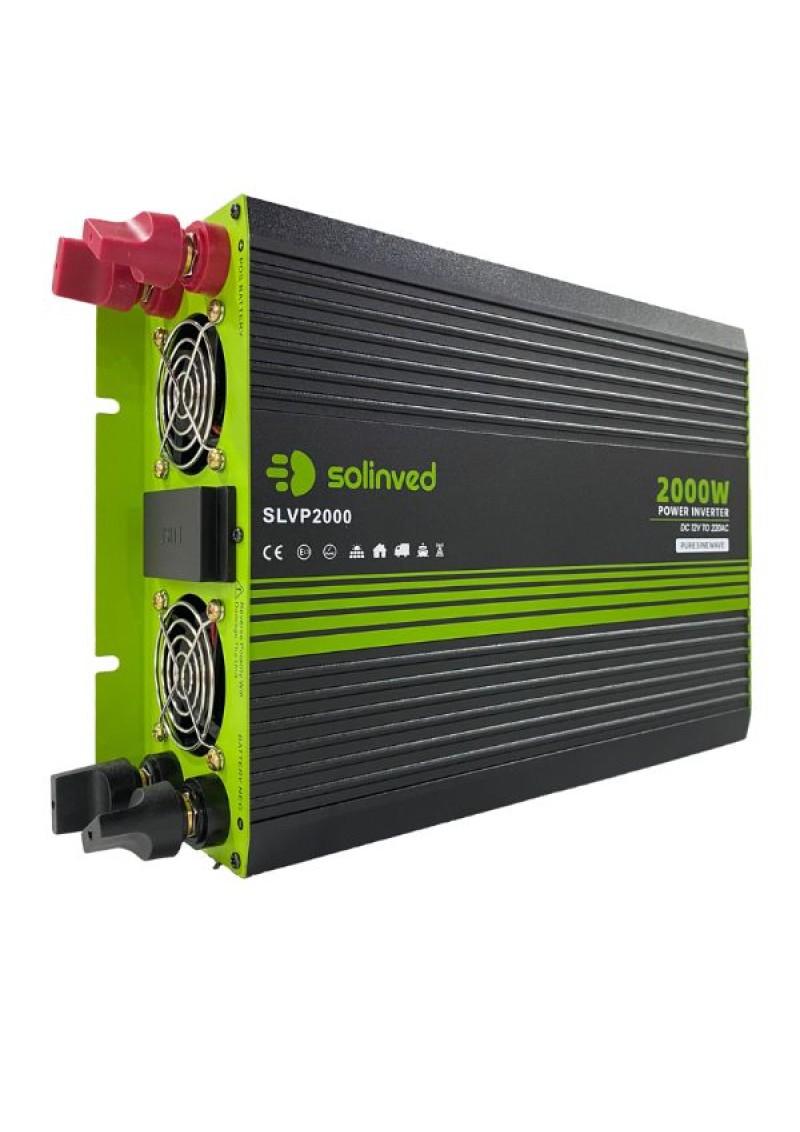 SOLINVED Inverter Tam Sinüs SLVP Serisi 2000W 12V