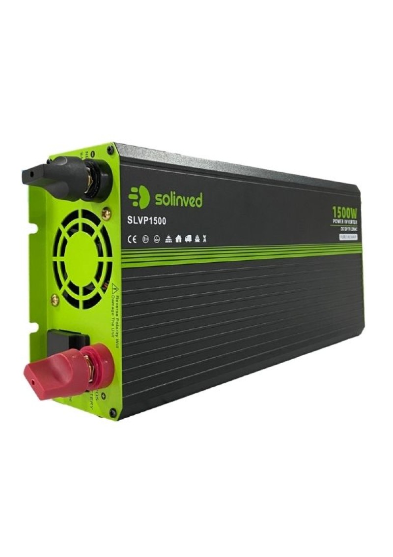 SOLINVED Inverter Tam Sinüs SLV Serisi 1500W 12V