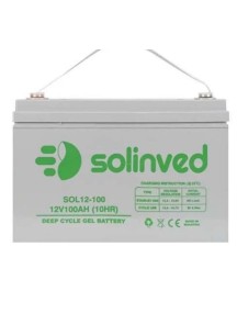 SOLINVED  Jel Akü 12V 100Ah