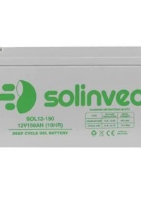 SOLINVED Jel Akü 12V 150Ah