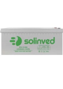 SOLINVED Jel Akü 12V 200Ah