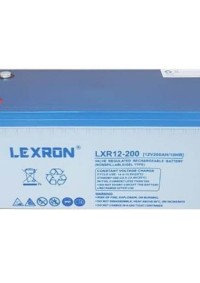 LEXRON Solar Jel Akü 12V 210Ah Deep Cycle  522x240x222