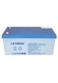 LEXRON Solar Jel Akü 12V 210Ah Deep Cycle  522x240x222