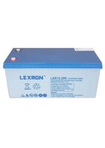 LEXRON Solar Jel Akü 12V 210Ah Deep Cycle  522x240x222