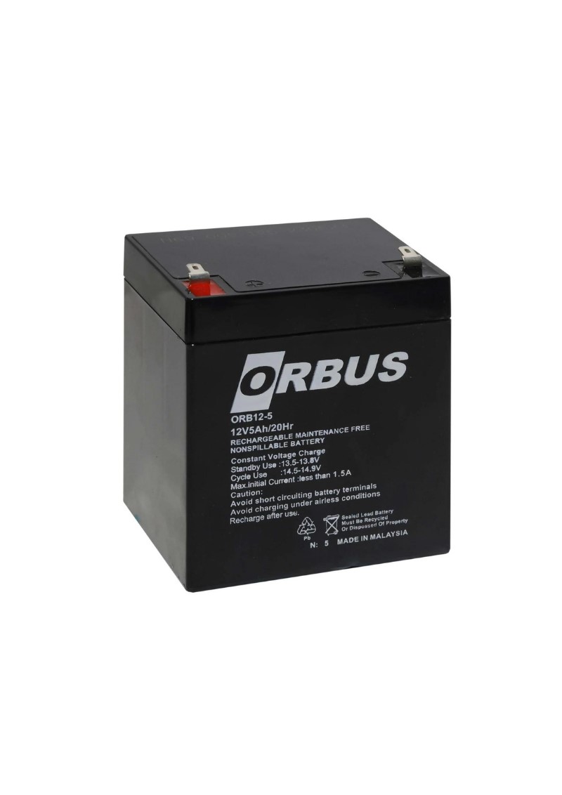 ORBUS Kuru Akü 12V 5Ah