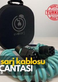 EVOSARJ Elektrıklı Arac Sarj Kablosu Cantası