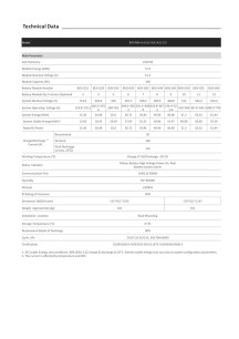 DEYE Lityum Akü Yüksek Voltaj 61.44 kWh