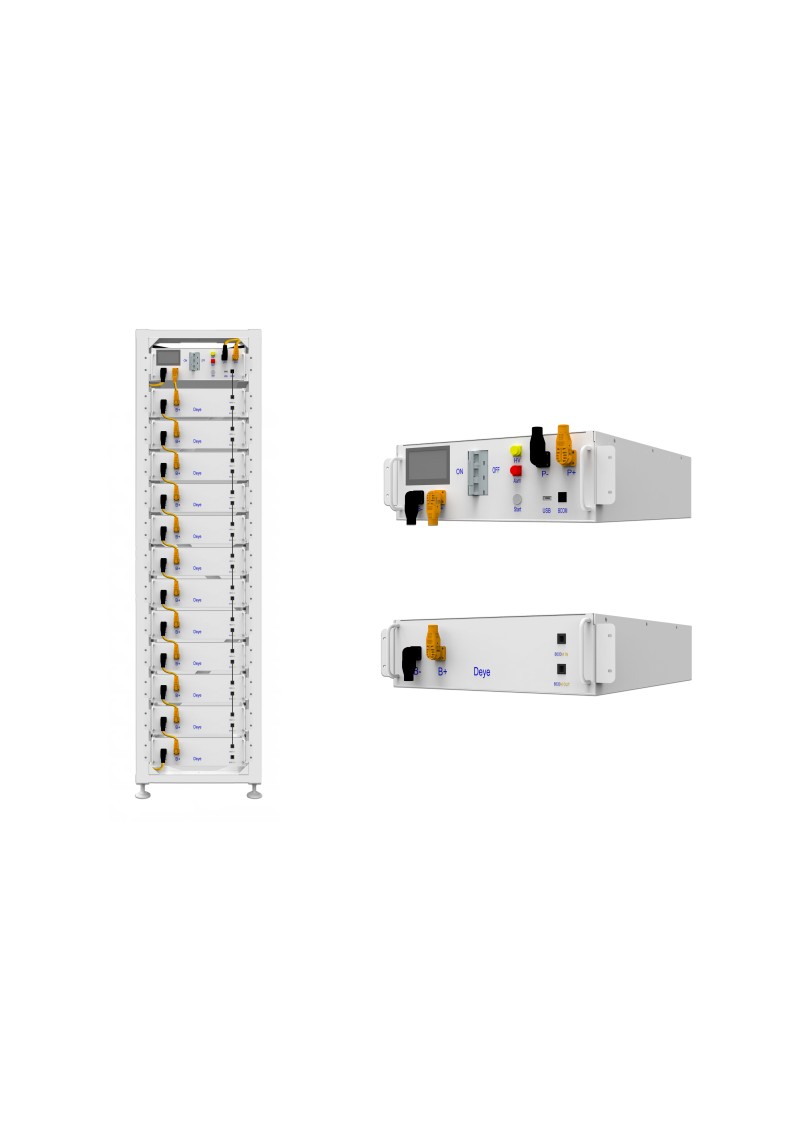 DEYE Lityum Akü Yüksek Voltaj 61.44 kWh