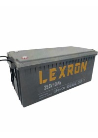 LEXRON Lityum Akü 25.6v 100Ah