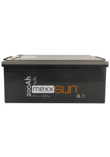 MEXXSUN Lityum Akü 12,8V 200Ah (LiFePo4) 2560Wh