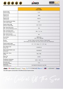 SAKO Lityum Aküler Li-Power 51,2V 138Ah (LiFePo4)