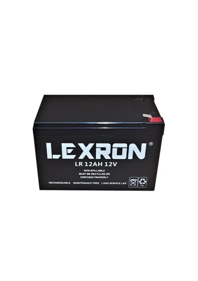 LEXRON Agm Akü 12Ah Amper 12V 151x98.5x101