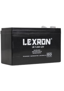 Lexron Kuru Tip Akü 7.2Ah Amper 12V 152x65x100