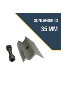 Sonlandırıcı 35mm Aliminyum (50 Adet)