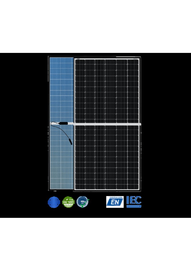 LEXRON 625W 10BB BIıfacıal Half Cut Monokrıstal Gunes Panelı