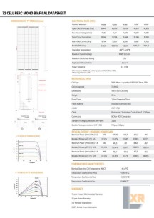 LEXRON Güneş Paneli 460W Monoperc Bifacial