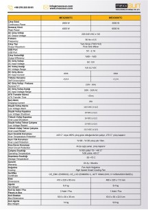 MEXXSUN İnverter Tam Sinüs UPS (Remote Ekran) 12V 3000W
