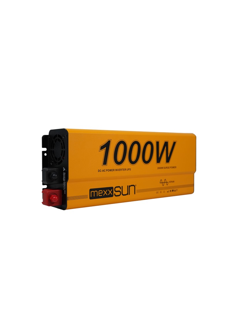 MEXXSUN İnverter Tam Sinüs UPS (Remote Ekran) 12V 1000W