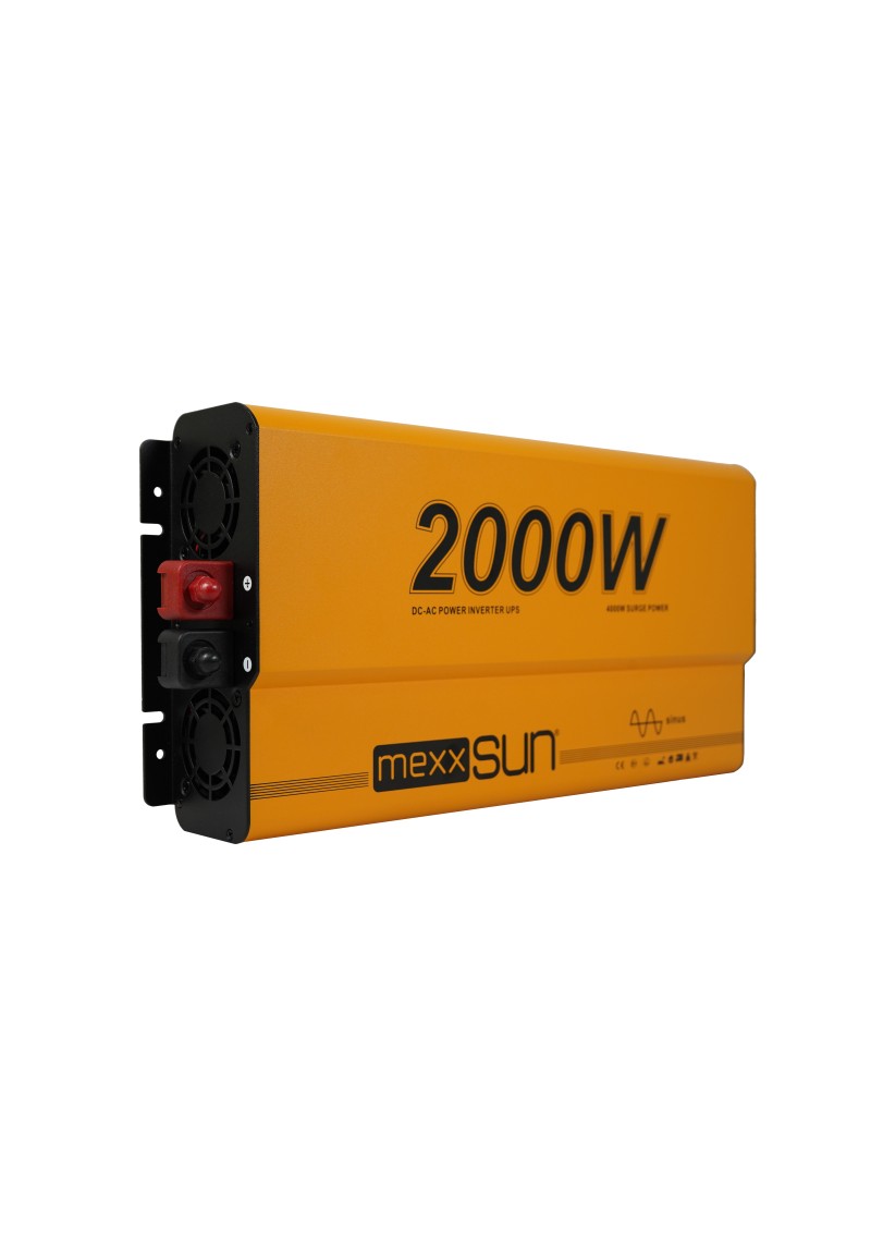 MEXXSUN İnverter Tam Sinüs UPS (Remote Ekran) 12V 2000W