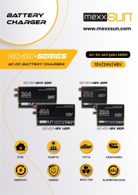 MEXXSUN Akü Şarj Cihazı AC-DC  12V-20Ah