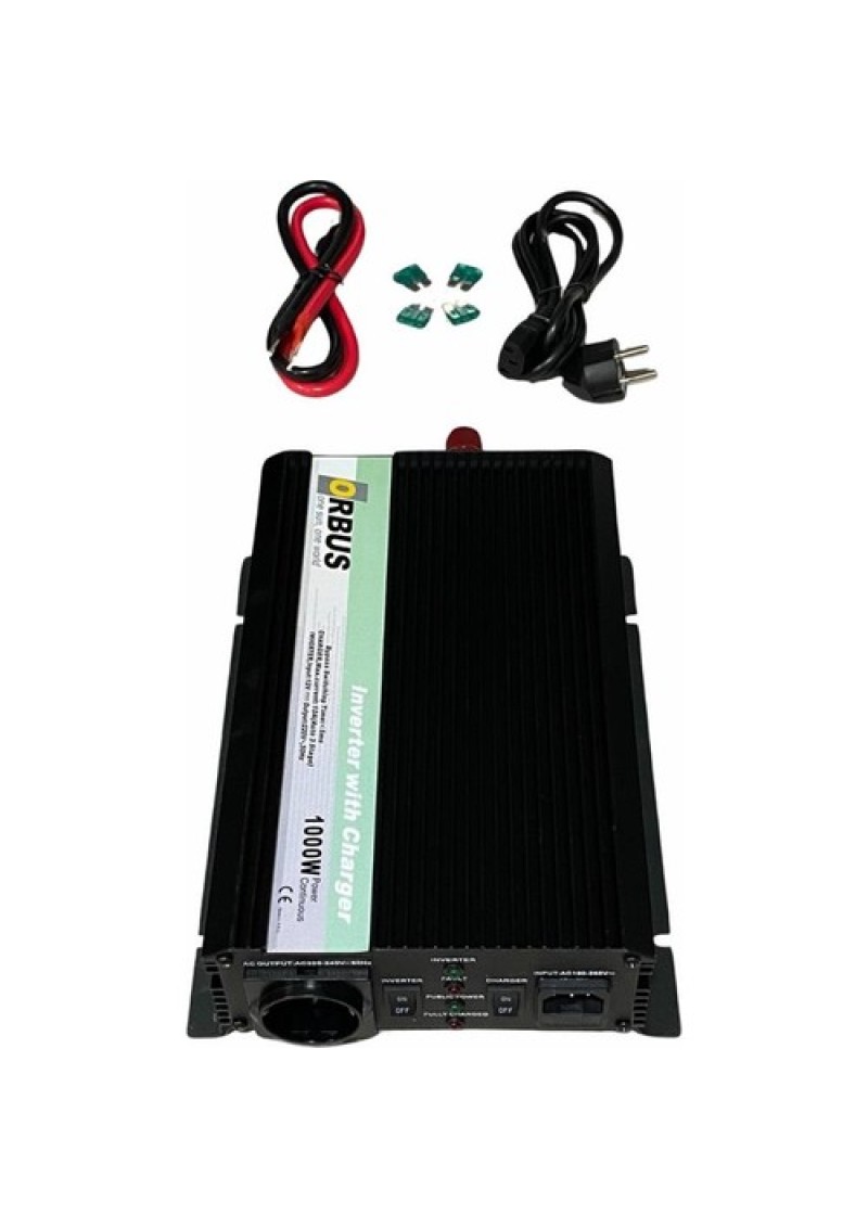 ORBUS Şarjlı Inverter Modifiye 12V Dc 230V Ac 1000W