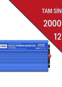 LEXRON İnverter 2000W12V Tam Sinüs