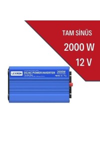 LEXRON İnverter 2000W12V Tam Sinüs