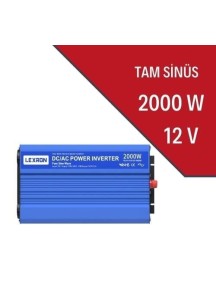 LEXRON İnverter 2000w-12v Tam Sinüs