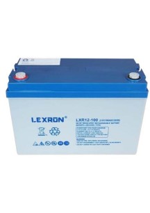 LEXRON Solar Jel Akü 12V 105Ah Deep Cycle 330x171x219