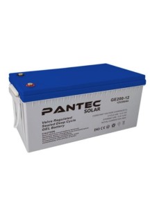 Pantec Solar Jel Akü 12V 200Ah Derin Döngü