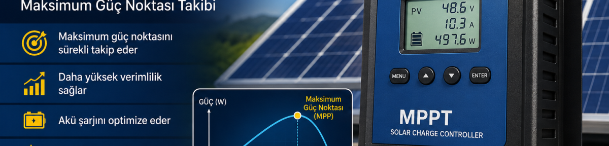 MPPT Nedir? MPPT Şarj Kontrol Cihazı Nasıl Çalışır?