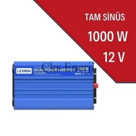LEXRON 1000W-12V Tam Sinüs İnverter
