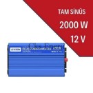 LEXRON 2000W-12V Tam Sinüs İnverter LEXRON 2000W-12V Tam Sinüs İnverter