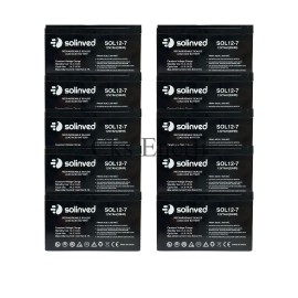 12V 7AH Ups Ve Alarm Aküsü 2 Yıl Garantili (10 ADET)