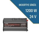 LEXRON 1200W-24V Modifiye Sinüs İnverter LEXRON 1200W-24V Modifiye Sinüs İnverter
