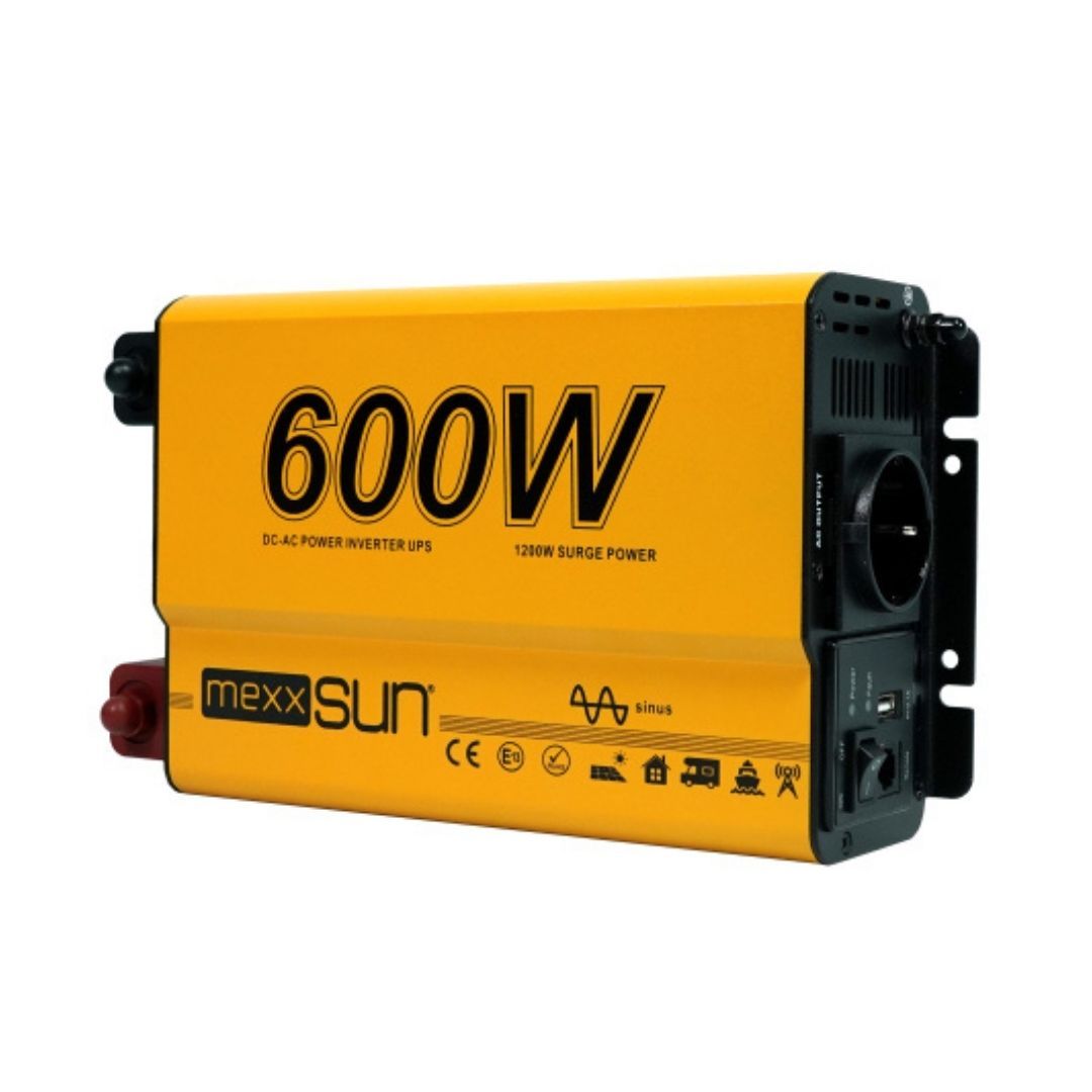 12V Volt - 600W Watt Tam Sinüs İnverter (220V Çevirici)