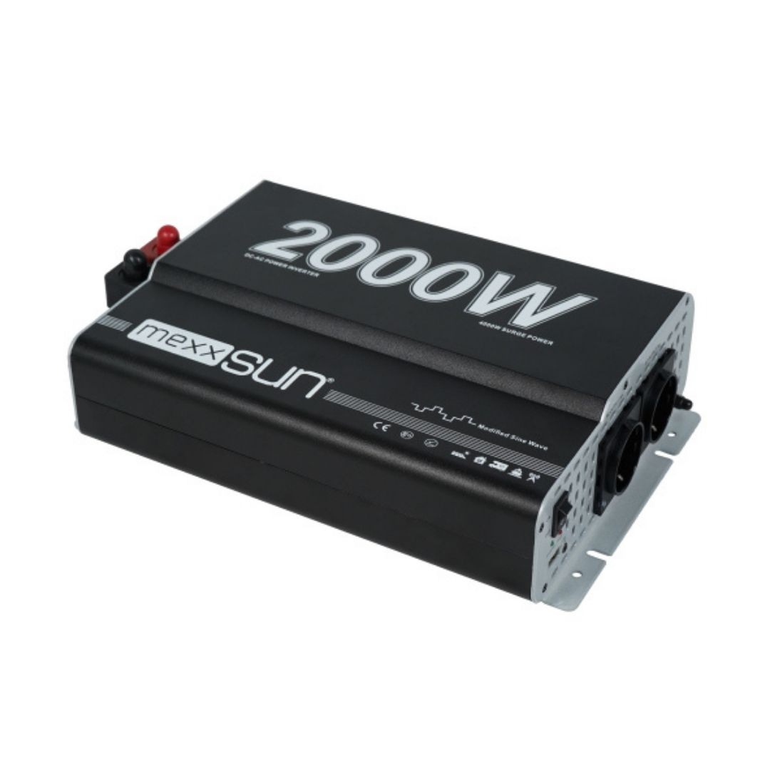 12V Volt - 2000W Watt Modifiye Sinüs İnverter (220V Çevirici)