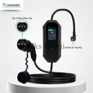 Taşınabilir Şarj Cihazı 3.5 kW / 16A / Tip-2 / Ev Tipi Schuko Fiş / 5m Kablolu / 220V AC / Taşıma Çantası Hediyeli Taşınabilir Şarj Cihazı 3.5 kW / 16A / Tip-2 / Ev Tipi Schuko Fiş / 5m Kablolu / 220V AC / Taşıma Çantası Hediyeli
