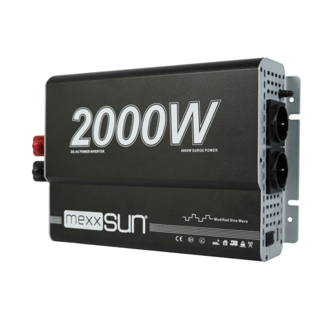 12V Volt - 2000W Watt Modifiye Sinüs İnverter (220V Çevirici)