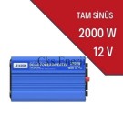LEXRON 2000W-12V Tam Sinüs İnverter LEXRON 2000W-12V Tam Sinüs İnverter